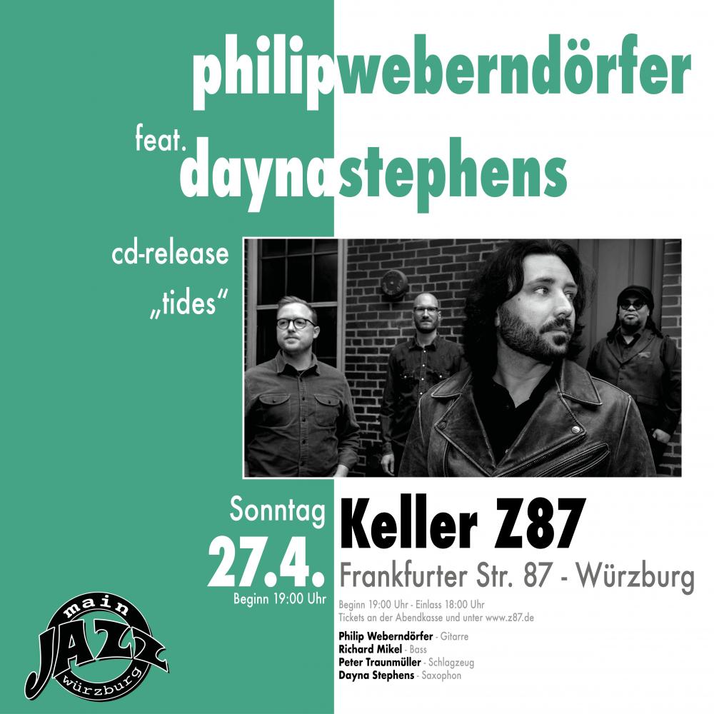 Philip Weberndoerfer Trio & Dayna Stephens – TIDES