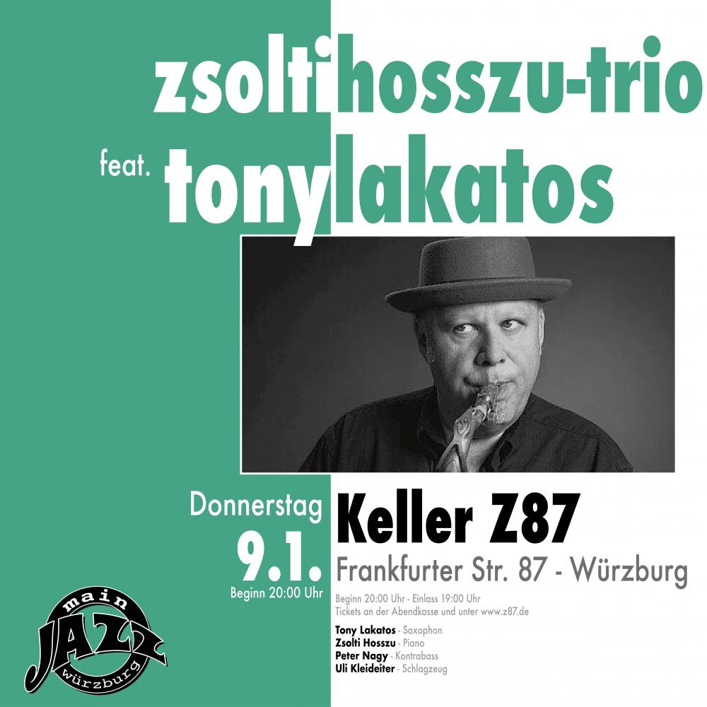 Zsolti Hosszu Trio feat. Tony Lakatos